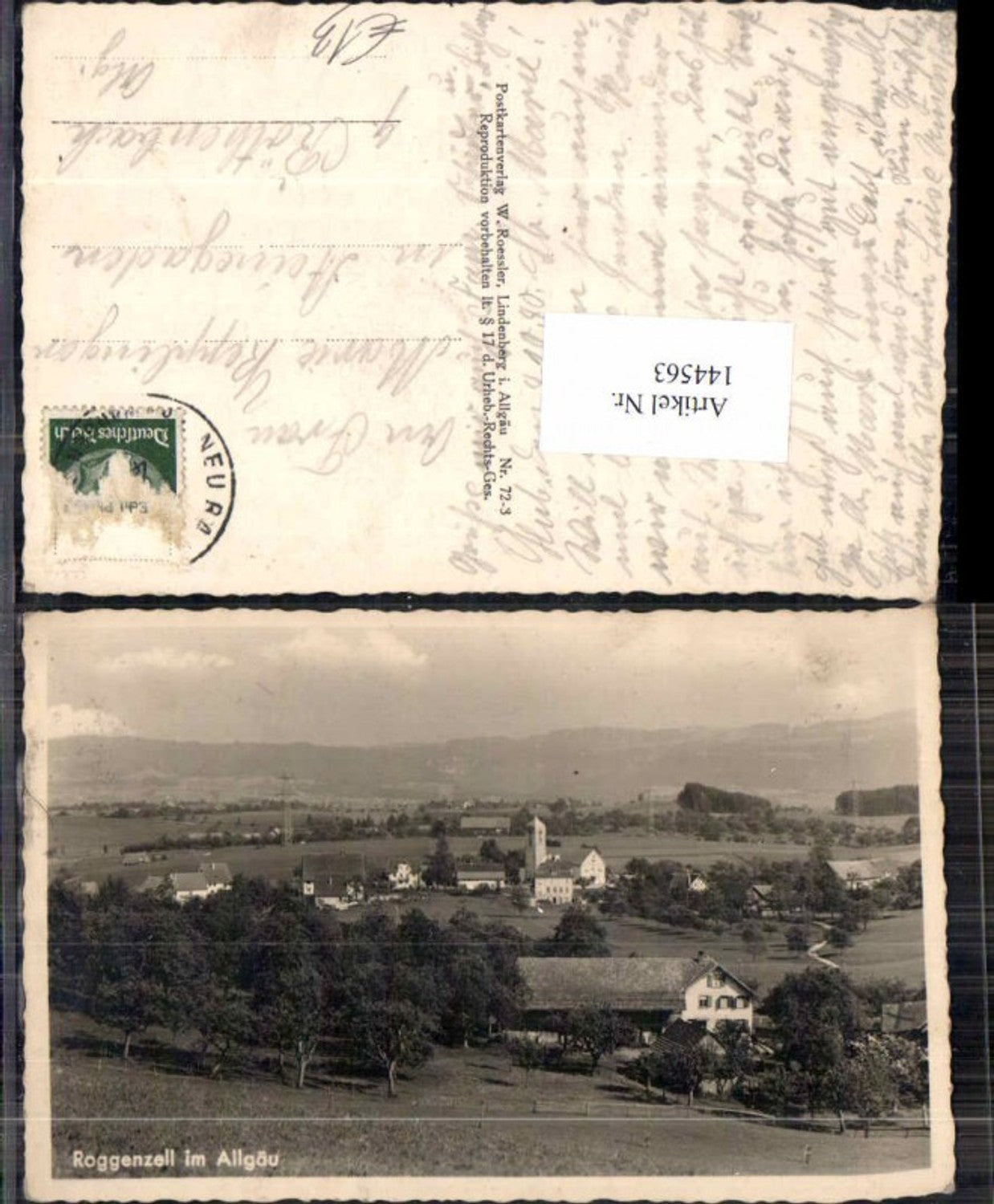 144563,Roggenzell im Allgäu b. Wangen im Allgäu