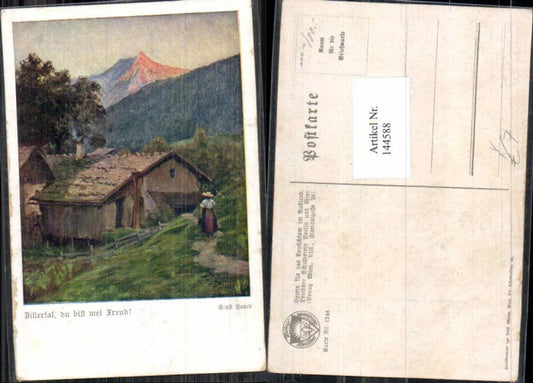 144588,Dt. Schulverein 1348 Ernst Payer Zillertal Mayrhofen Tirol