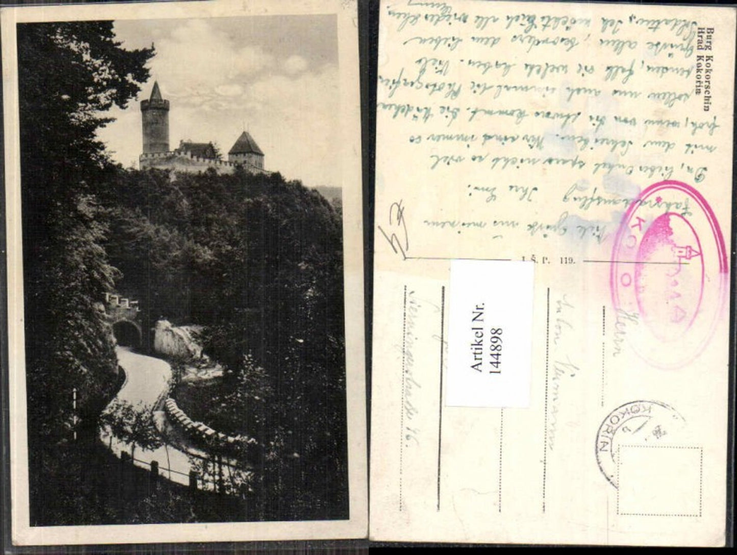 144898,Burg Kokorschin Kokorin