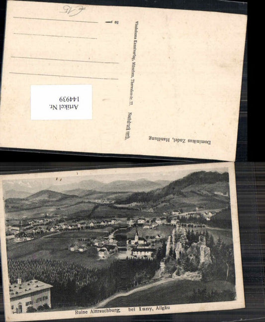 144939,Ruine Alttrauchburg bei Isny im Allgäu