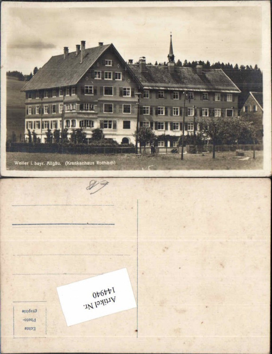 144940,Weiler im Allgäu Krankenhaus Rothach Simmerberg Lindau