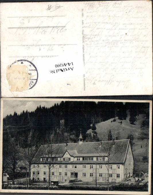 144990,Krankenhaus Schüttentobel bei Grünenbach Argental Lindau
