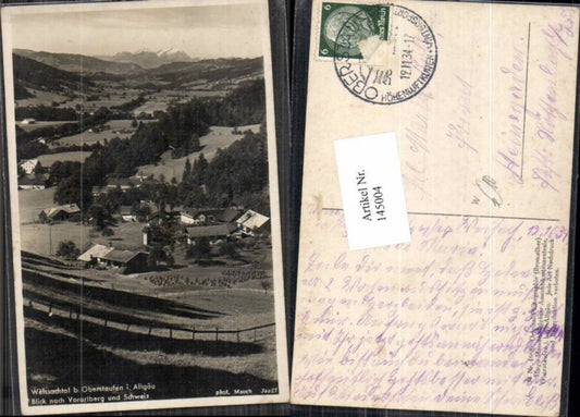 145004,Weissachtal Weissach bei  Allgäu pub Mauch