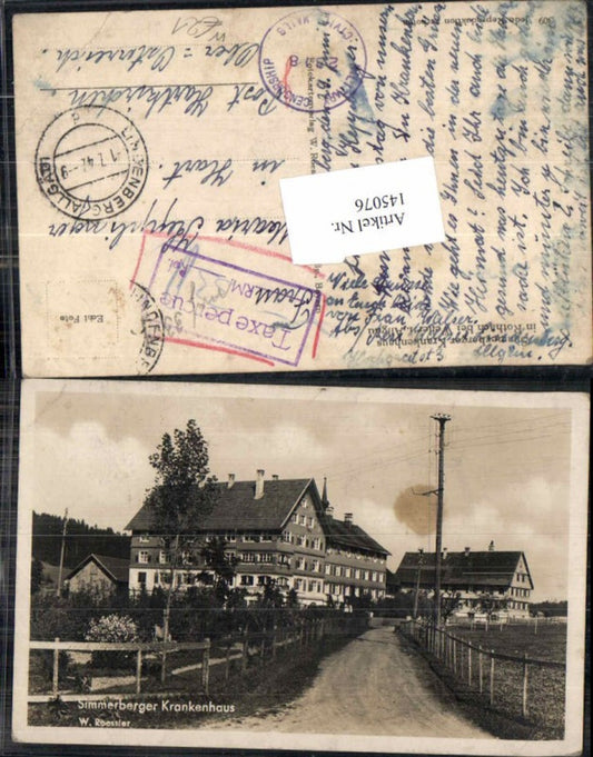 145076,Simmerberger Simmerberg Krankenhaus Rothach bei Weiler in Allgäu
