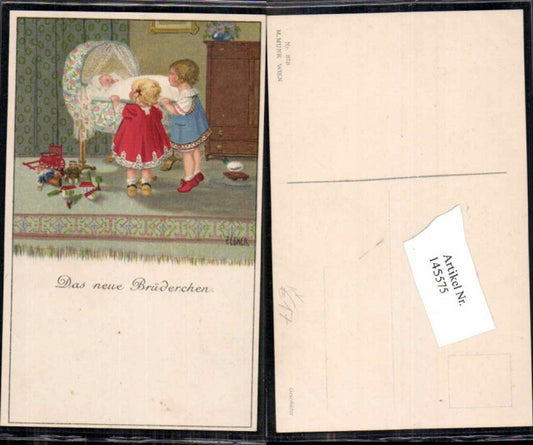 145575,Pauli Ebner M. Munk Vienne 878 Kinder Das neue Brüderchen