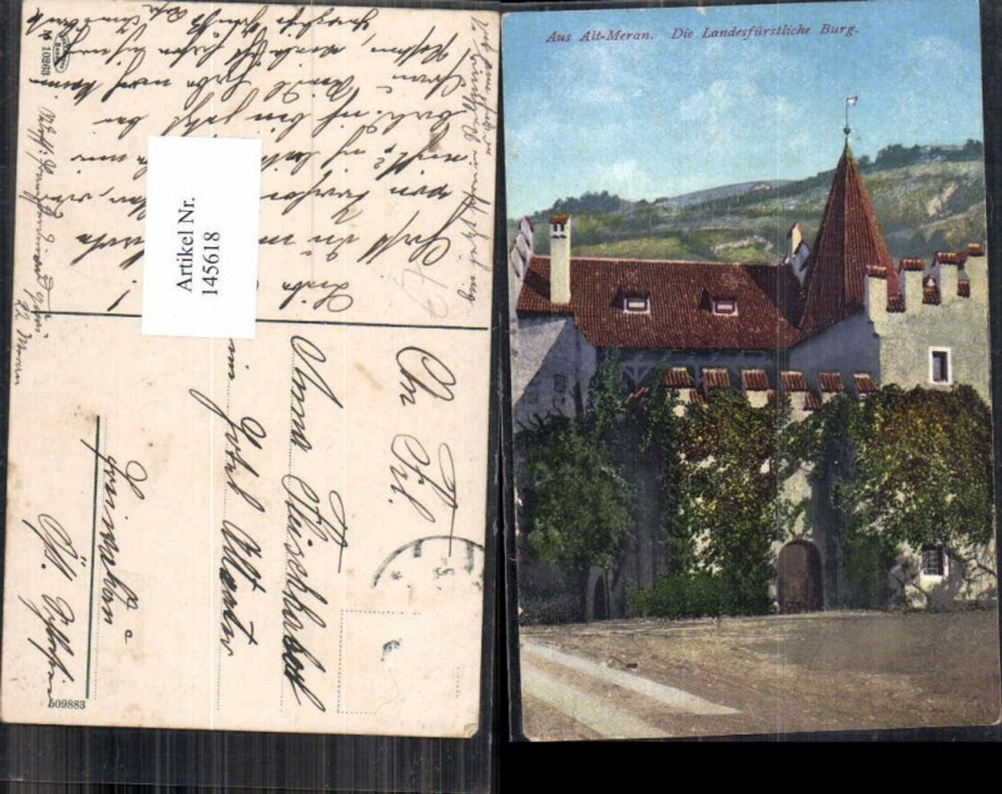 145618,Trentino Aus Alt Meran Burg 1910