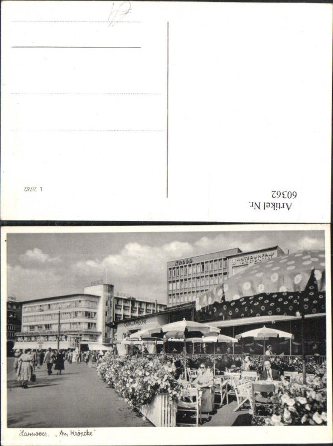 60362,Hannover Am Kröpke Strassenansicht