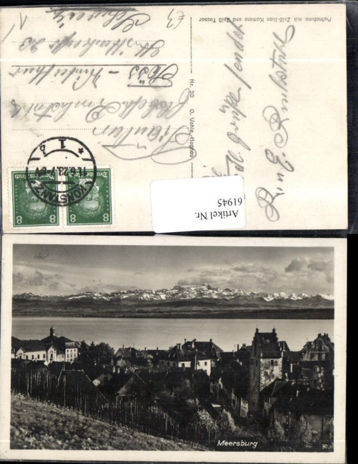 61945,Meersburg Totale 1923