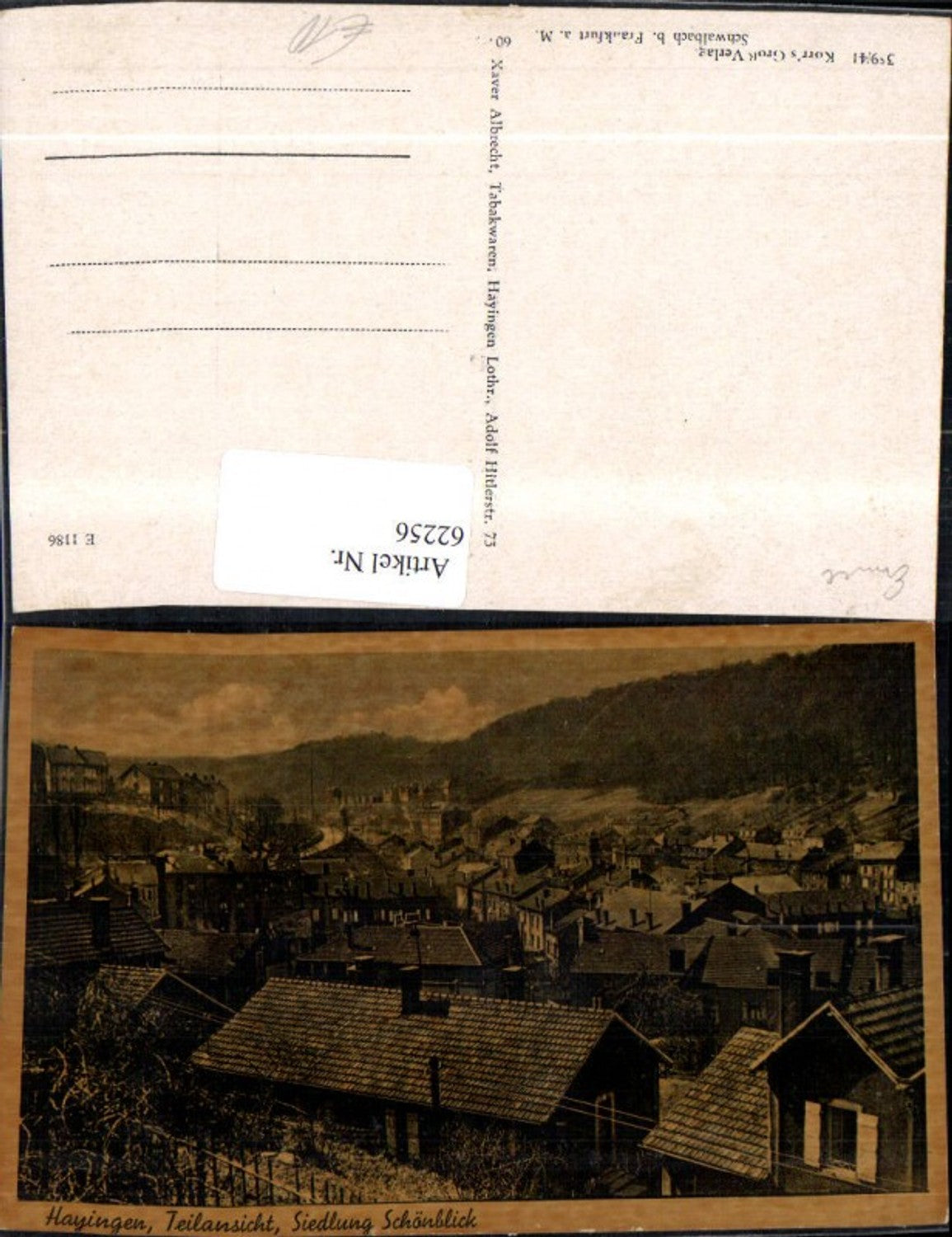 62256, Hayingen, partial view of the Schönblick settlement