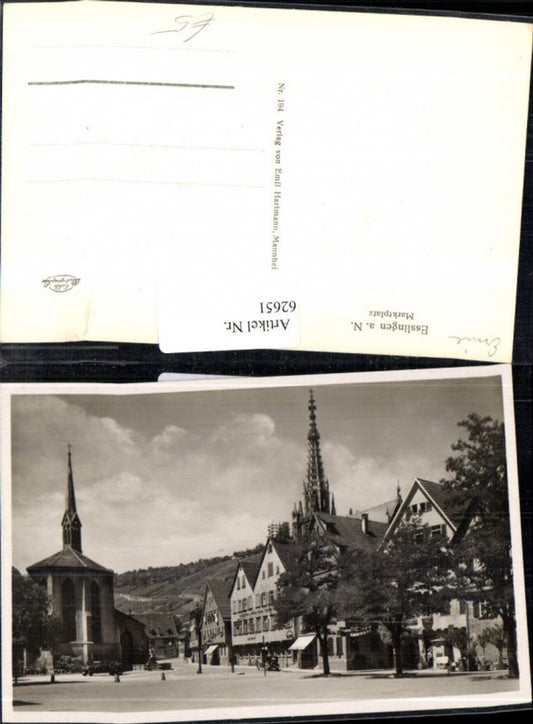 62651, Esslingen am Neckar, Market Square