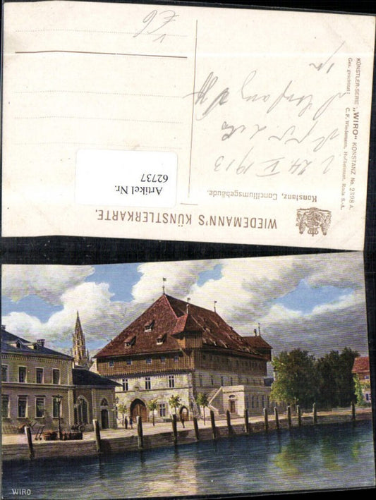 62737, Konstanz Conciliumsgebäude pub Wiedemann 2398