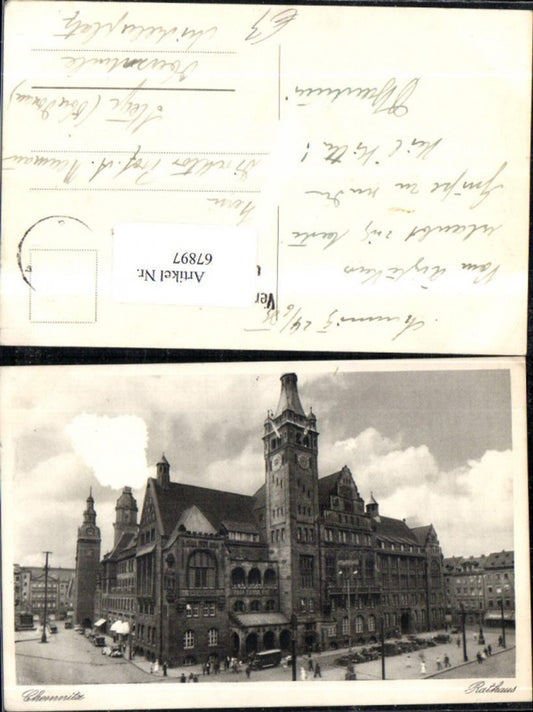 67897,Chemnitz Rathaus Ansicht
