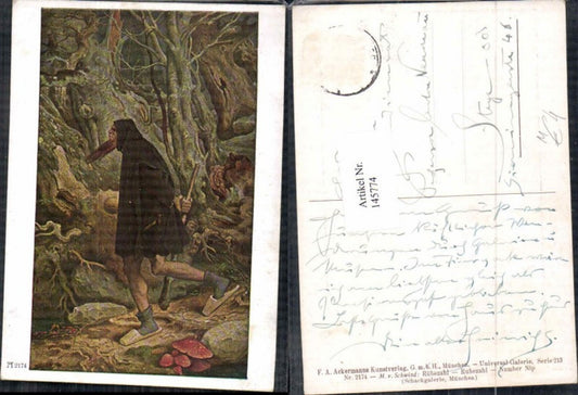 145774,Brüder Grimm Märchen Rübezahl M.v. Schwind