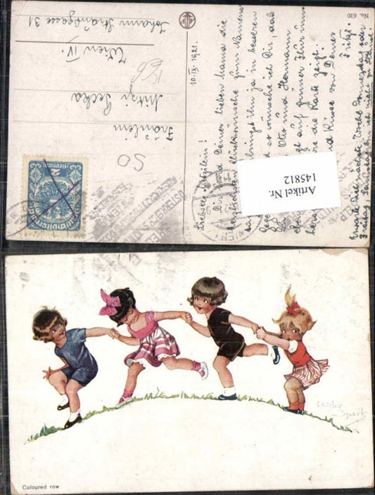 145812,Chicky Spark Süsse Kinder 1920 Tanzen Reigen