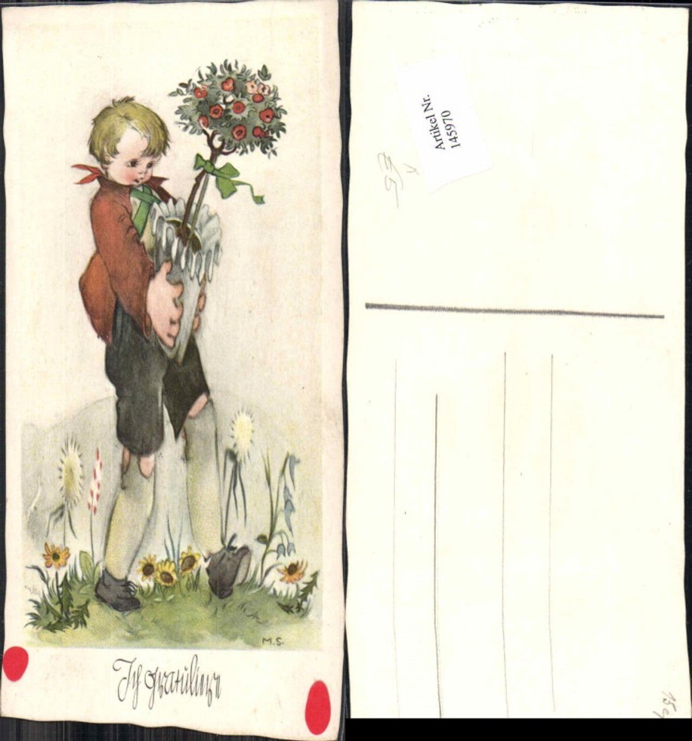 145970,Margret Savelsberg JUnge Blumen
