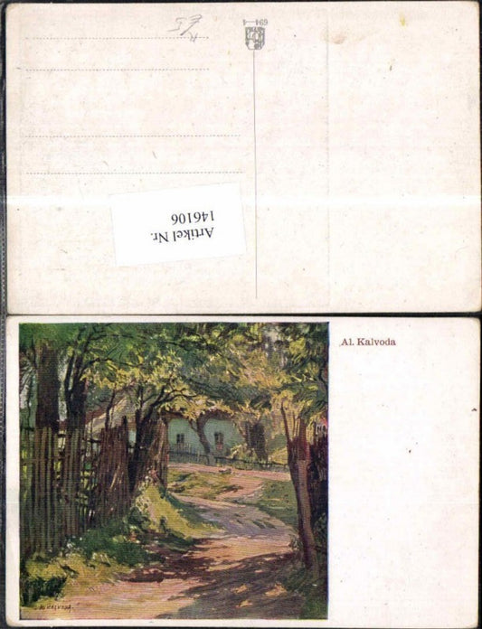 146106,Al. Kavoda Weg Künstlerkarte