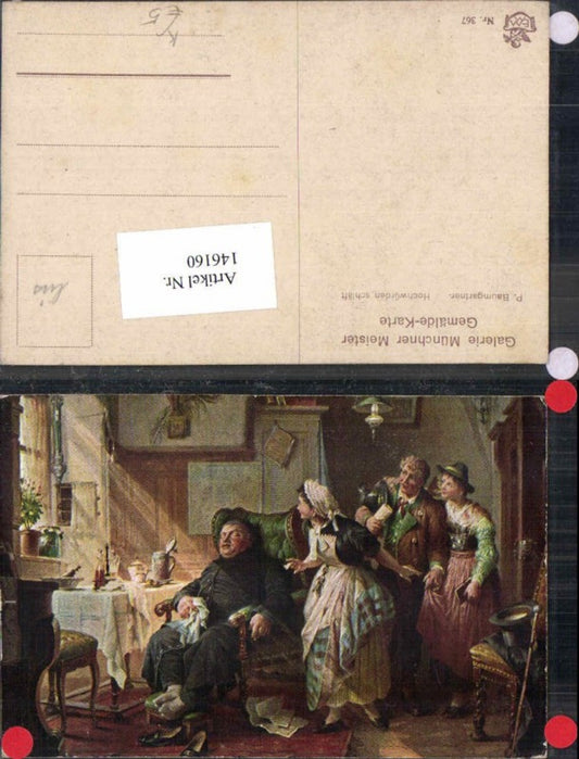 146160,P. Baumgartner Hochwürden schläft Priester Pater