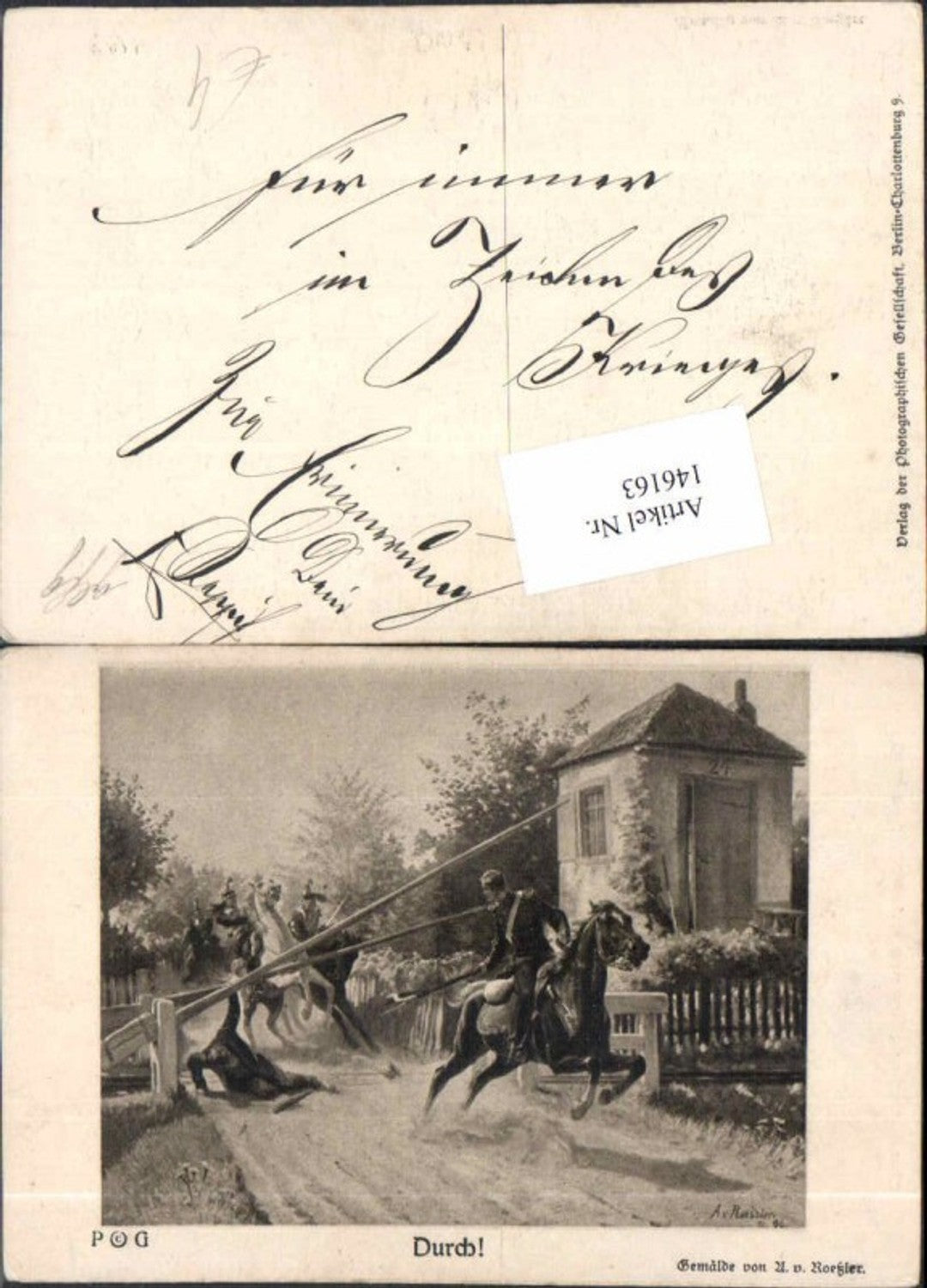 146163,Rössler Durch NPG Pferd Soldaten