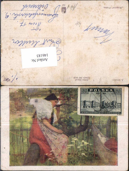 146183,J. Douba Tracht Polnische Tracht