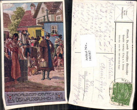 146387, Ostmark League of German Austrians Ernst Kutzer Adalbert Stifter 100