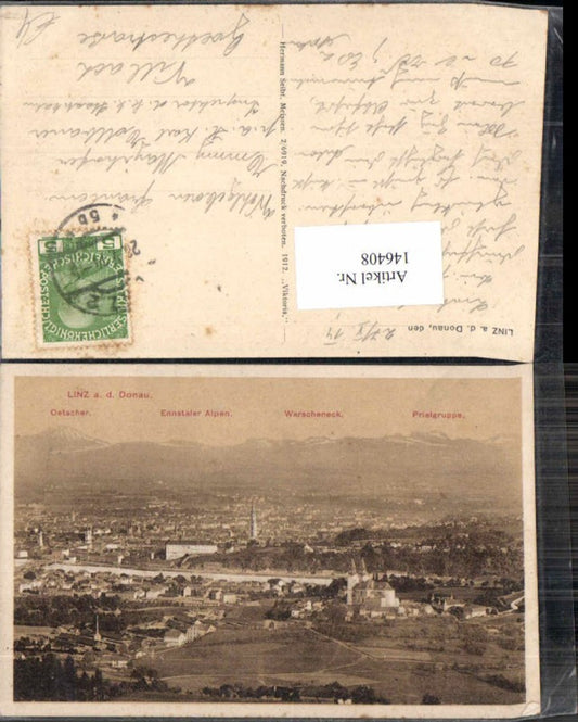 146408,Linz a.d. Donau Totale 1914
