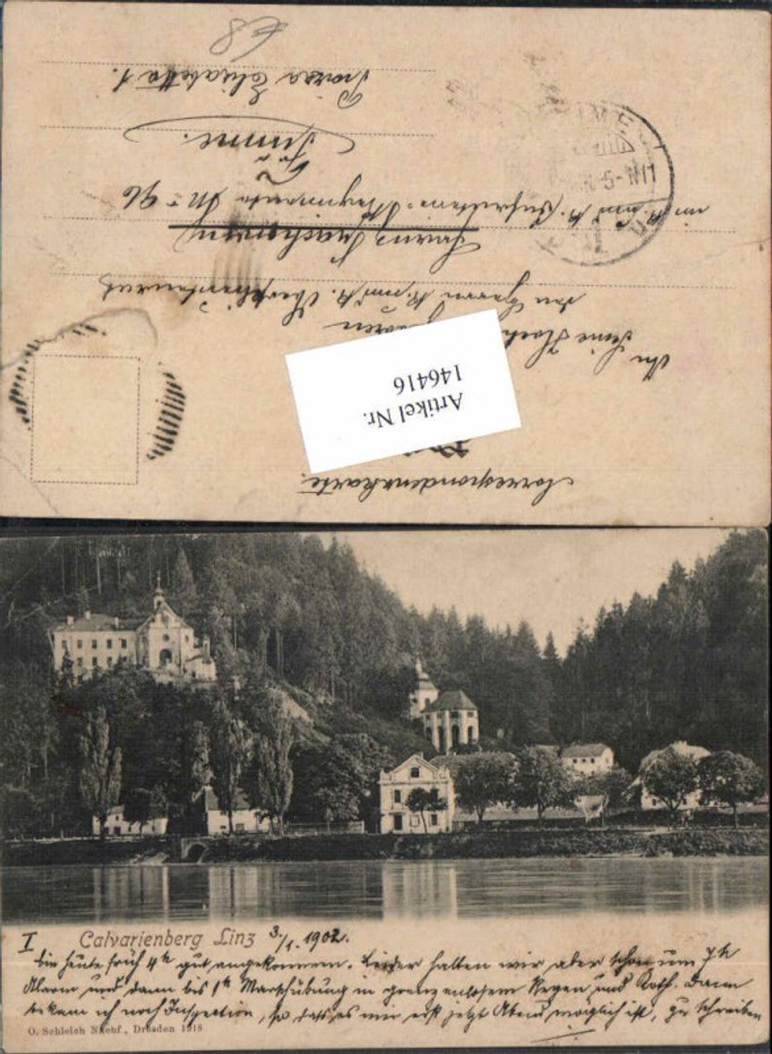 146416,Linz a.d. Donau Calvarienberg  Margarethen