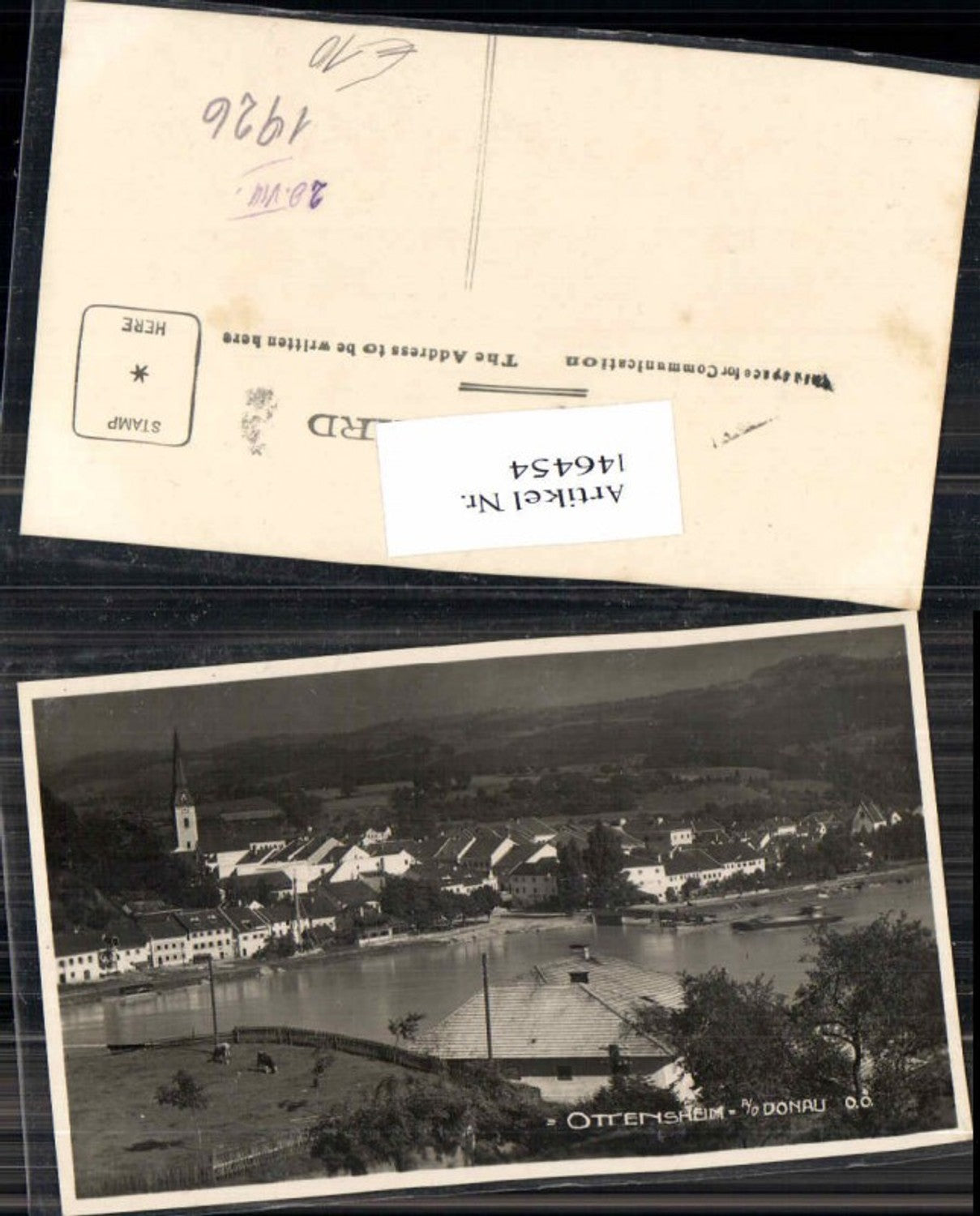 146454,Ottensheim a.d. Donau Fotokarte Linz