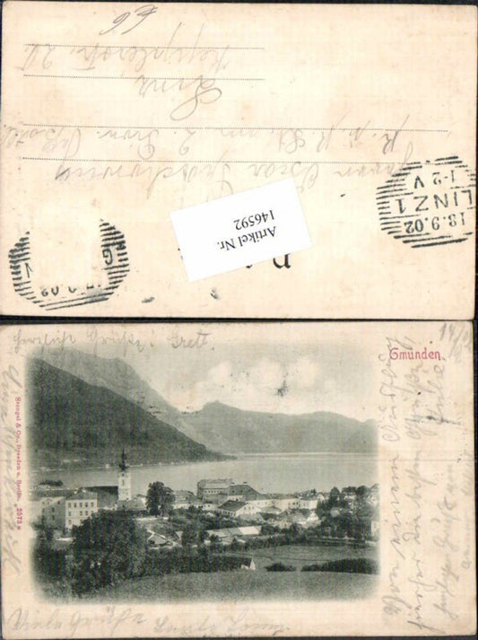 146592,Gmunden am Traunsee 1900