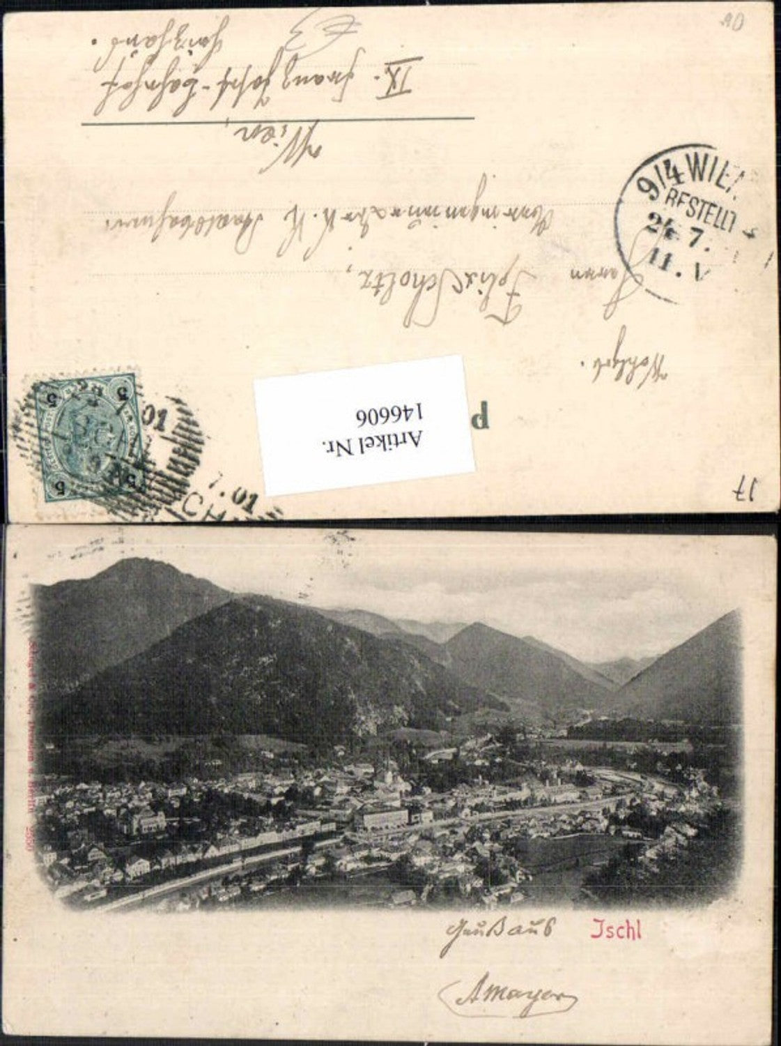146606,Ischl am Traunsee 1900