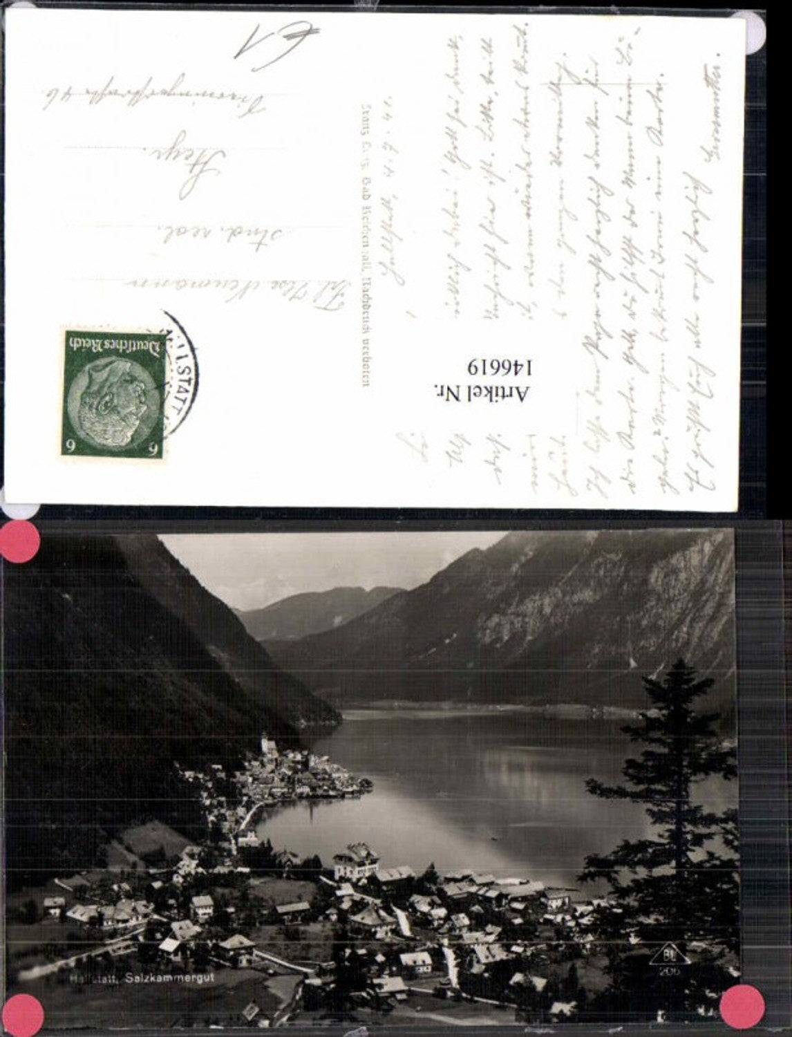 146619,Hallstatt Partie 1940