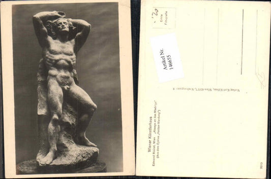 146655,Wiener Künstlerhaus 7819 Edmund Moiret Absage an Niedrige