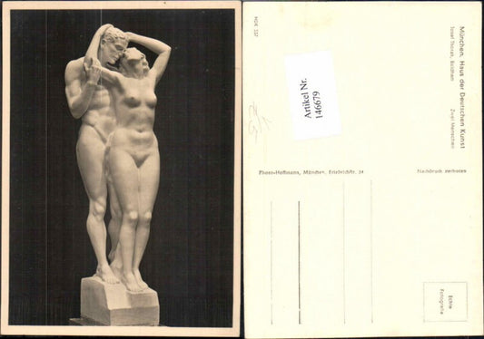 146679,Haus der Deutschen Kunst HDK 337 Josef Thorak Zwei Menschen