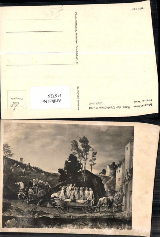146726,Haus der Deutschen Kunst HDK 533 Franz Weiß Volkslied