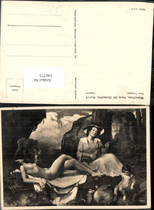 146773,Haus der Deutschen Kunst HDK 412 Karl Treppe Jugend
