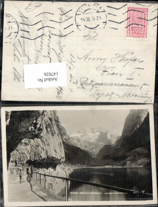 147026,Gosausee Gosau See Dachstein