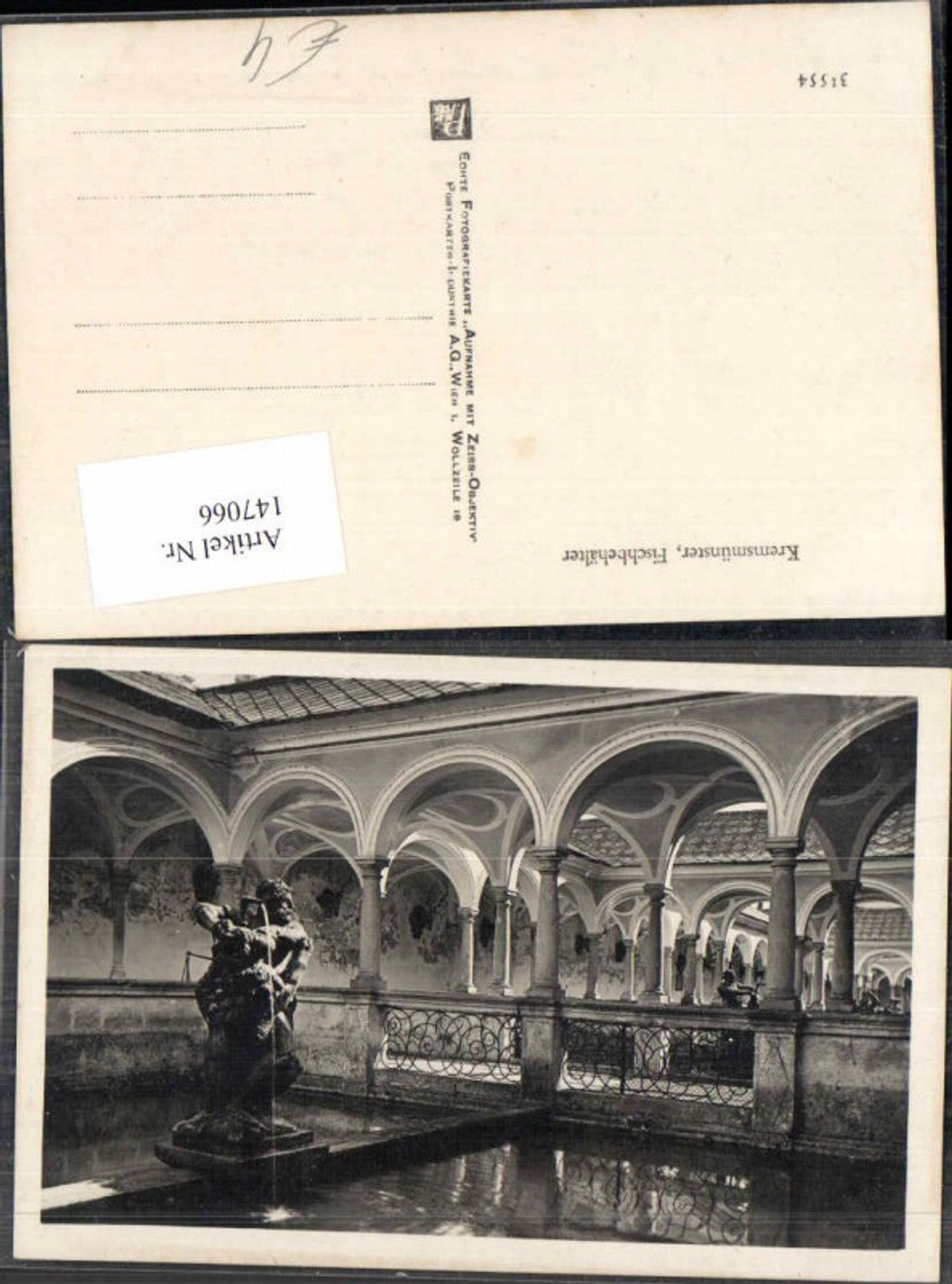 147066,Kremsmünster Fischbehälter