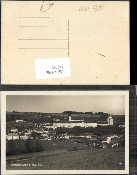 147067,Kremsmünster Totale