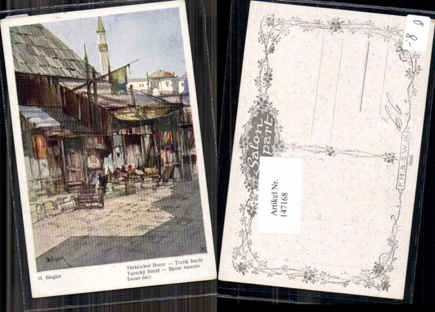 147168, H. Biegler Turkish Bazaar Türkiye market types Mosque