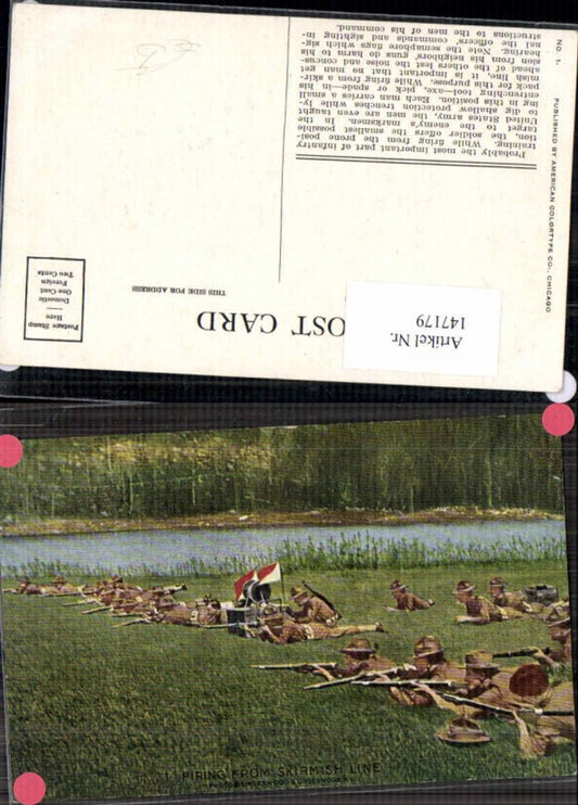 147179,Firing from Skirmish Line Soldaten Canada USA Amerika