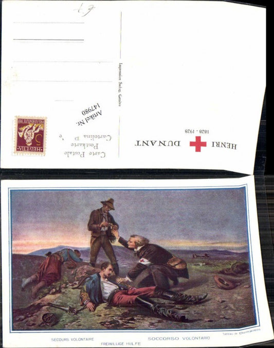 147980,Henri Dunant Freiwillige Hilfe Sanitäter Rotes Kreuz