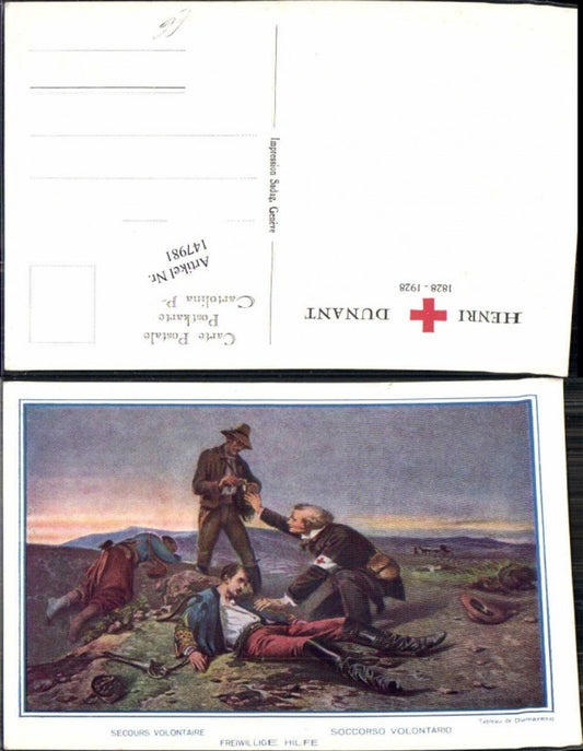 147981,Henri Dunant Freiwillige Hilfe Sanitäter Rotes Kreuz