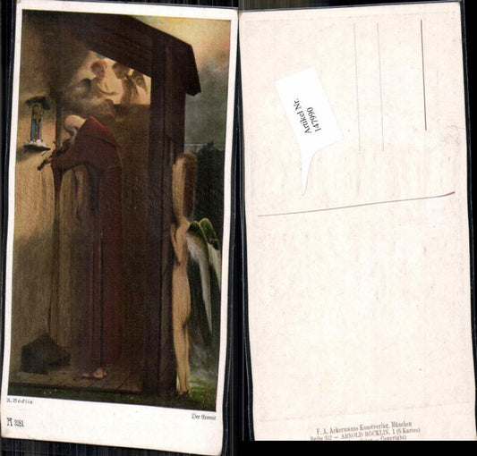 147990,A. Böcklin der Gremit Engel
