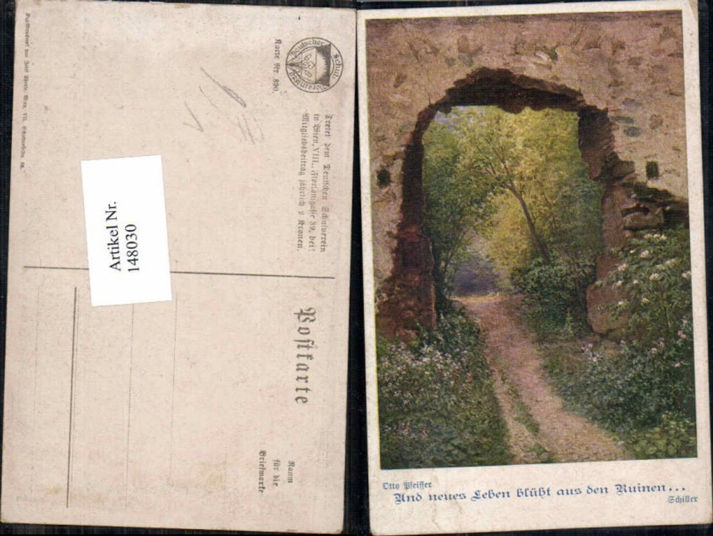 148030,Dt Schulverein 890 Otto Pfeiffer