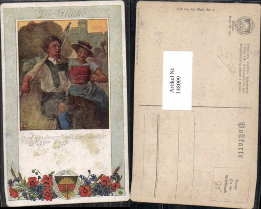 148099,Dt Schulverein 199 Lied v.d. Glocke 8