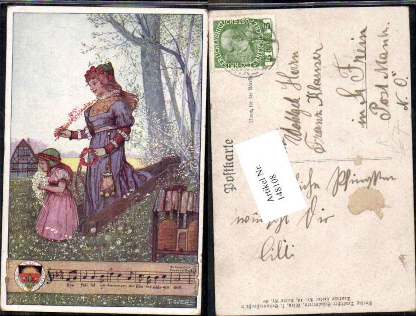 148108,Dt Schulverein 89 Deutsche Lieder 14