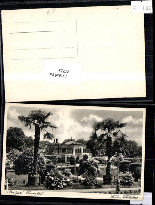 83228,Stuttgart Wilhema Canstatt Castle
