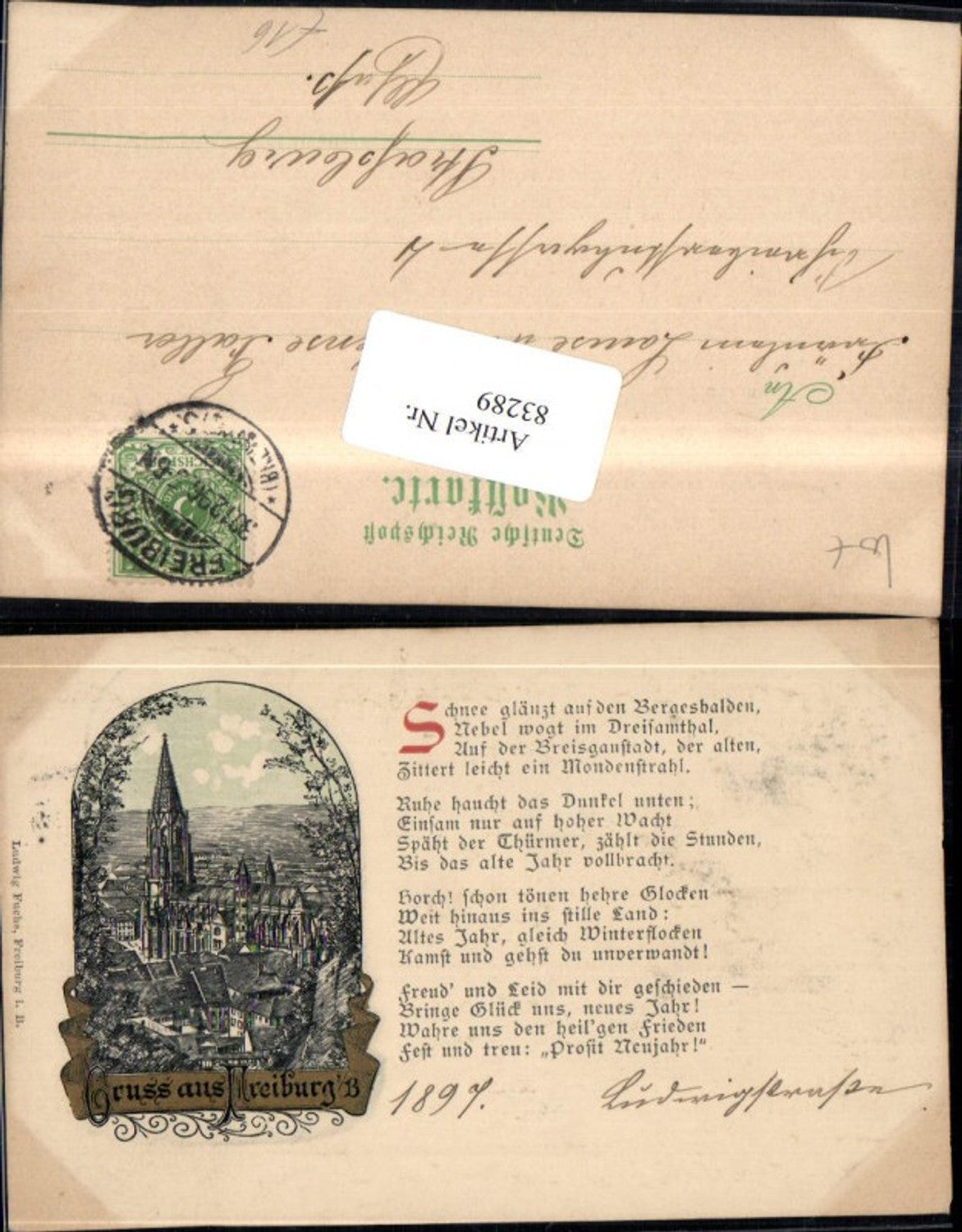83289,Gruß aus Freiburg im Breisgau Gedicht Rheim Spruch