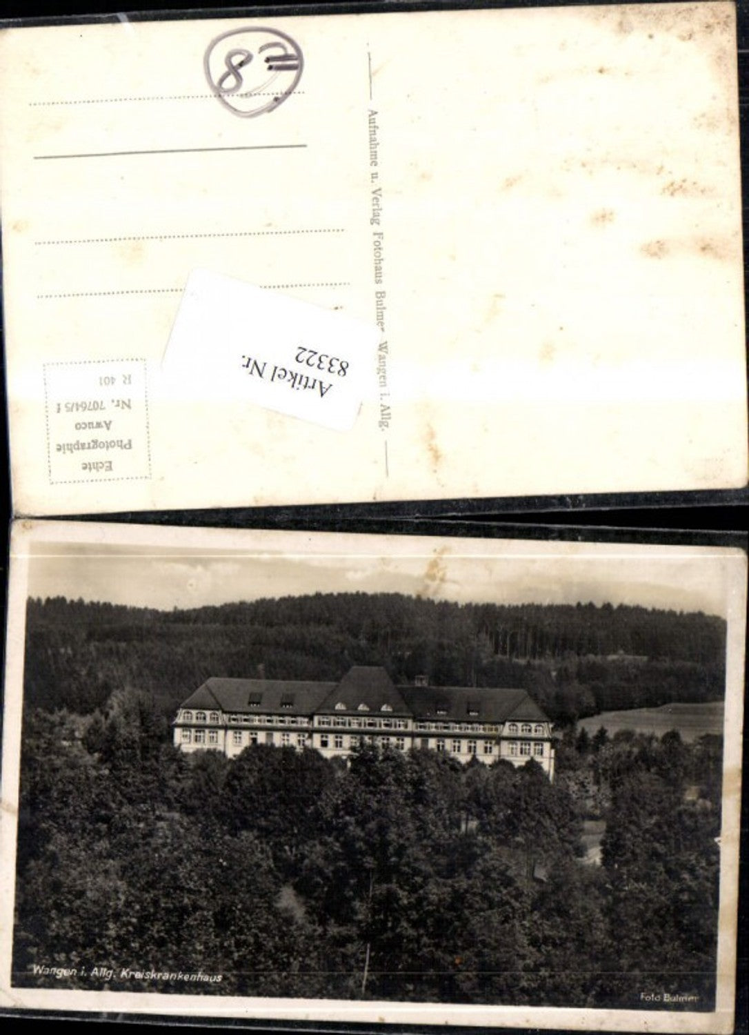 83322,Wangen im Allgäu Allgemeines Krankenhaus Spital