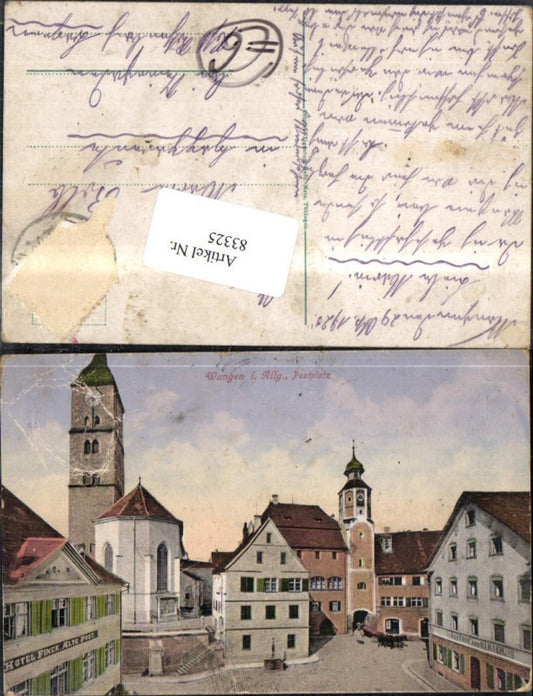 83325, Wangen im Allgäu Postplatz