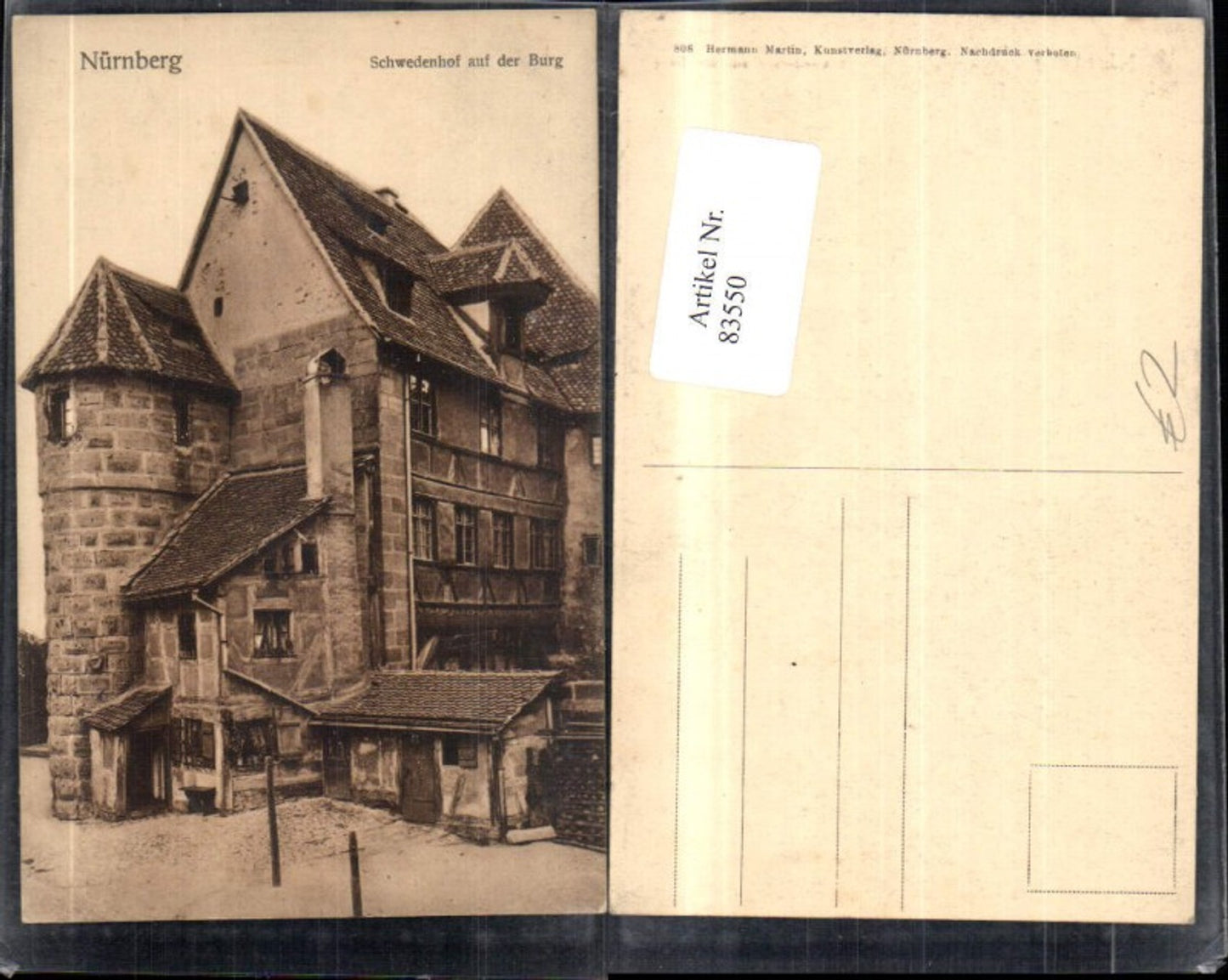 83550,Nürnberg Schwedenhof auf der Burg